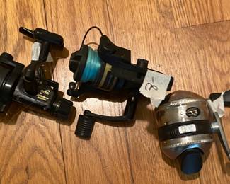 Vintage fishing reels