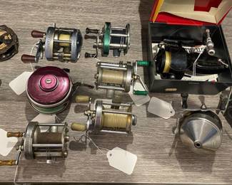 Vintage fishing reels