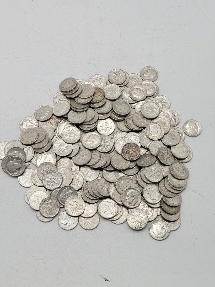 Silver Dimes U.S Currency