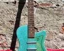 Metal Flake Danelectro 56 UE Electric Guitar, WORKS GREAT!!!