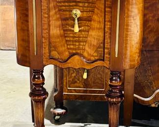 Seven piece 20's-30's bedroom set (includes 2 mirrors) detail...