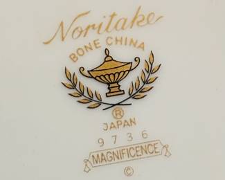 Vintage service for 6, "Magnificence" by Noritake (detail)...