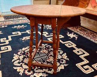 Miniature drop-leaf side table...