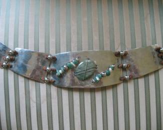 Belt with stones