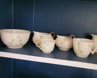 Gorgeous Belleek China of various eras