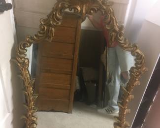 Vintage Gold Mirror
