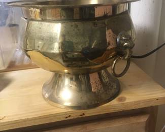 Solid Brass pot/vase