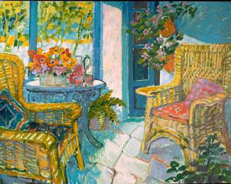 Large original oil by Sardi