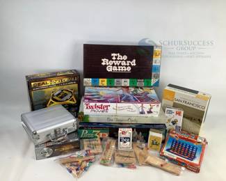 Board Games & Puzzles Collection: Twister Moves, San FranciscoOpoly, Deal or No Deal