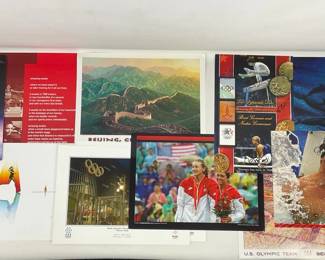 2006 and 2008 Olympic Memorabilia Collection