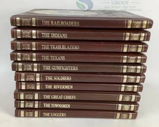 Time-Life Books The Old West Series, 10 Volumes, Leather Bound