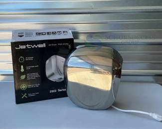 Jetwell 2902 Stainless Steel Wall-Mounted Hand Dryer, 100-130V