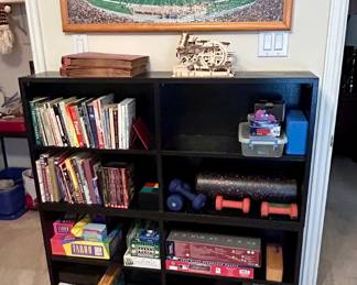 Bookcase & games