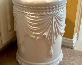 Lovely ceramic vanity/garden stool