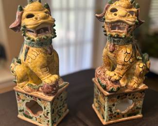 Very nice pair of Foo Dogs