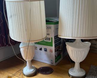 Vintage Grecian Lamps