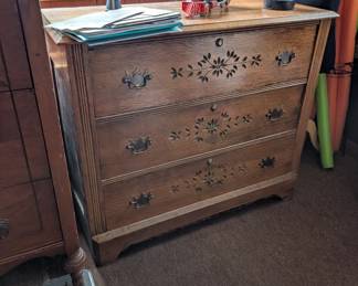 antique oak dresser