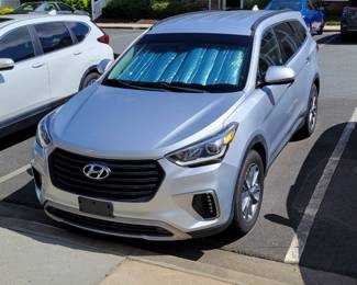 2017 Hyundai Santa Fe with low mileage