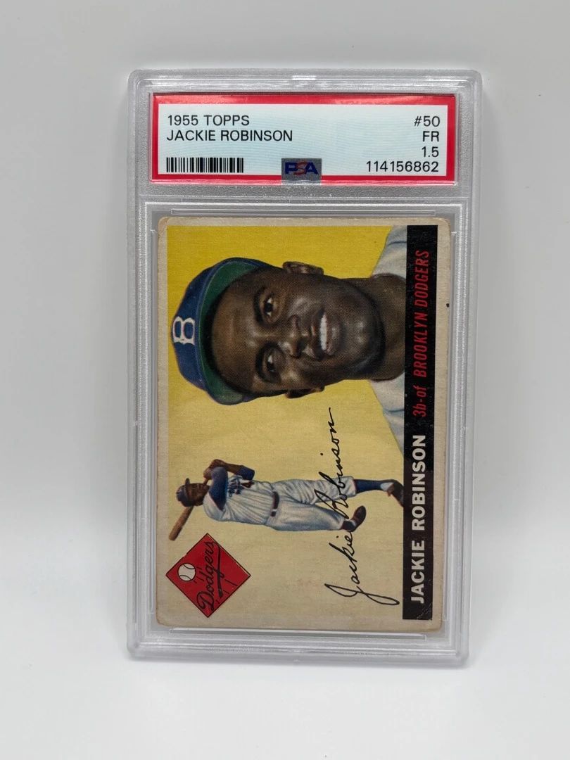 001 Jackie Robinson Card