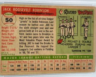006 Jackie Robinson Card