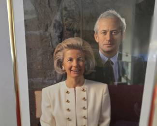 Framed Poster of European Couple