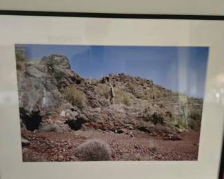 Arizona Lanedscapes Collection Photograph by Alysha G. Rutkowski, c. 2011 - Framed & Matted.