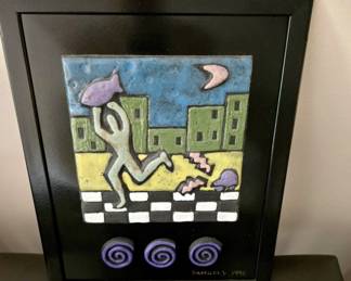 1992 Multi-Media Painting by Samuels