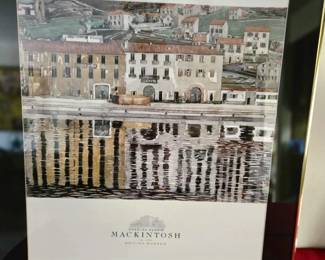 Framed Poster of Charles Rennie Mackintosh, artist