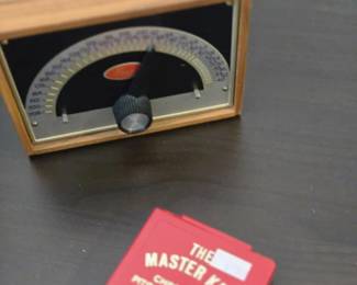 Franz Electric Metronome and The Master Key Chromatic Pitch Instrument