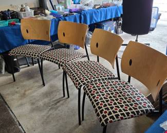 Set of four Danish Modern Chairs