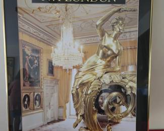 Framed Poster of Apsley House No. 1 London - Great Mansion of the Duke of Wellington