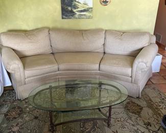 Curved Sofa - Havertys Furniture