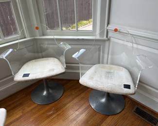 2- lucite tulip chairs
Up for pre-sale
Sold