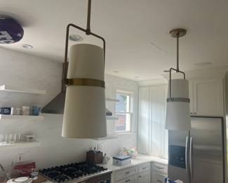 All light fixtures have been taken down and ready to go