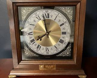Bulova mantle clock $5
