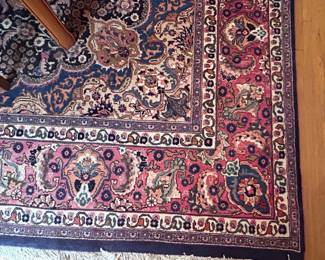 Detail of dining room rug