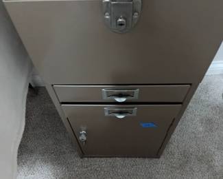 Filing cabinet with safety boxes