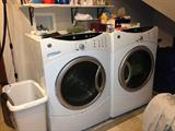 GE Adora front load washer and gas dryer 2009