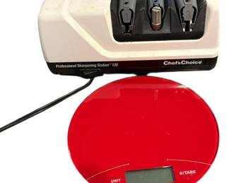 Knife Sharpener and Kitchen Scale