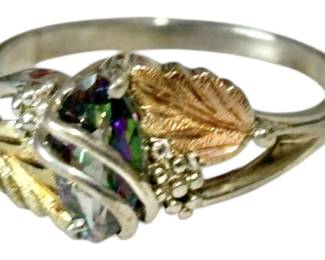 12K and Sterling Ring