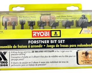 Ryobi Forstner Drill Bit Set