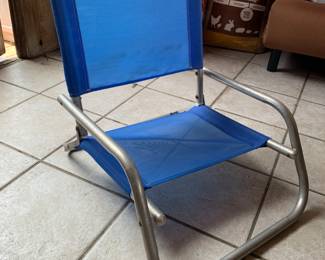 Vintage beach chairs