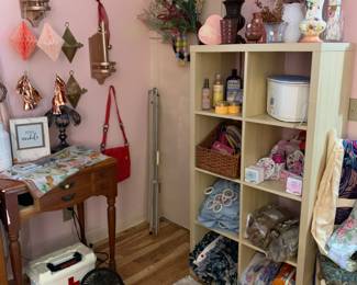 Wall hangings, a projector screen, personal care and more