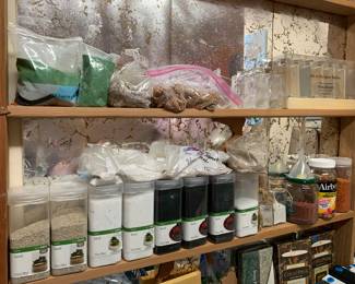 Sand and stones for art