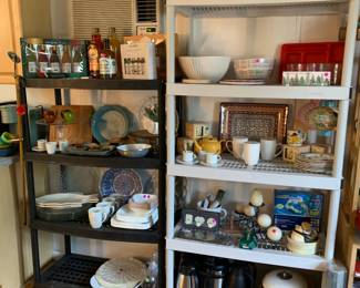 Drink mixers, glassware, kitchen gear, decor