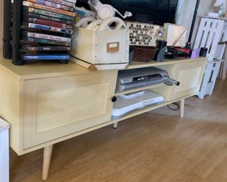 Mid century reproduction console
