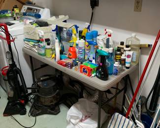 Cleaning supplies