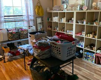 Clothing and HUGE variety of miscellaneous!