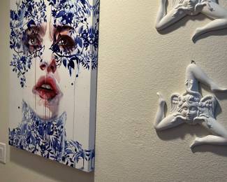 L: Oltremare" by Agnes Cecile, also known as Silvia Pelissero