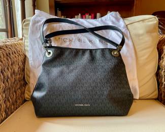 Michael Kors dark grey/black handbag